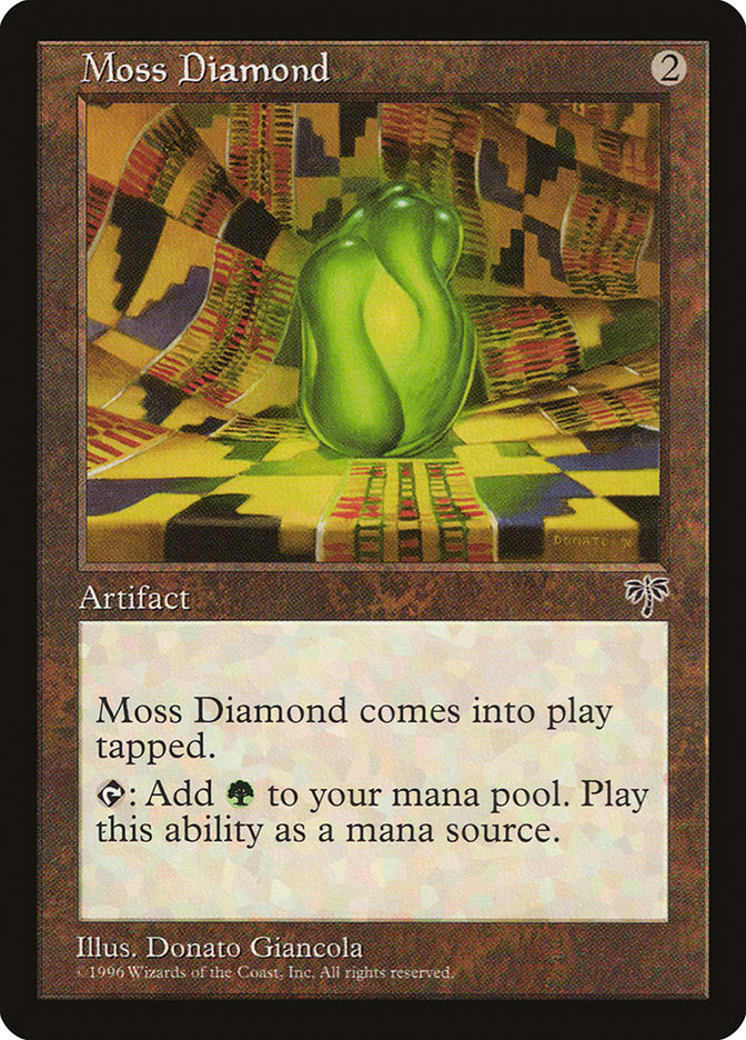 Moss Diamond [Mirage] | Anubis Games and Hobby