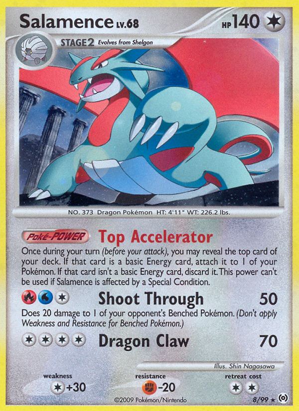 Salamence (8/99) [Platinum: Arceus] | Anubis Games and Hobby