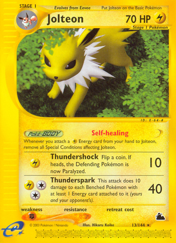 Jolteon (13/144) [Skyridge] | Anubis Games and Hobby