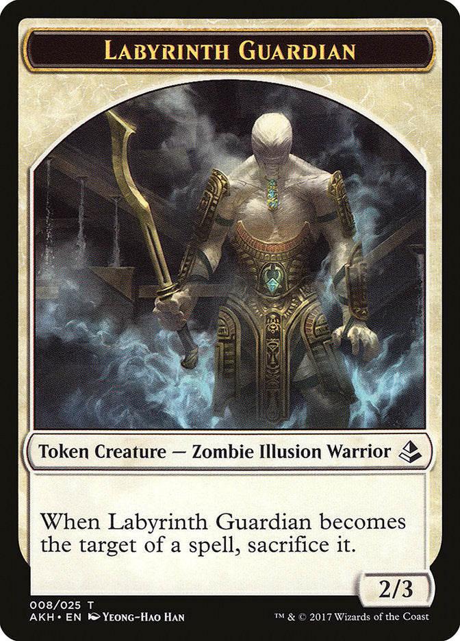 Labyrinth Guardian Token [Amonkhet Tokens] | Anubis Games and Hobby