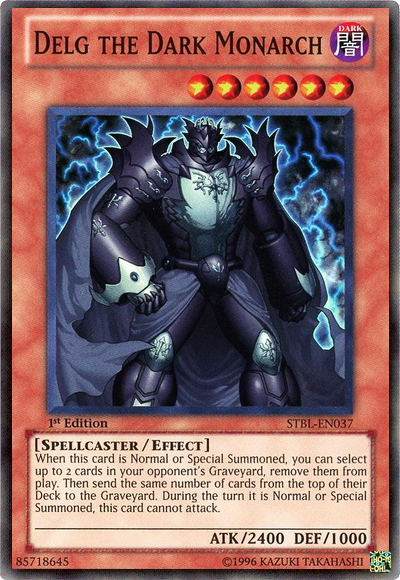 Delg the Dark Monarch [STBL-EN037] Super Rare | Anubis Games and Hobby