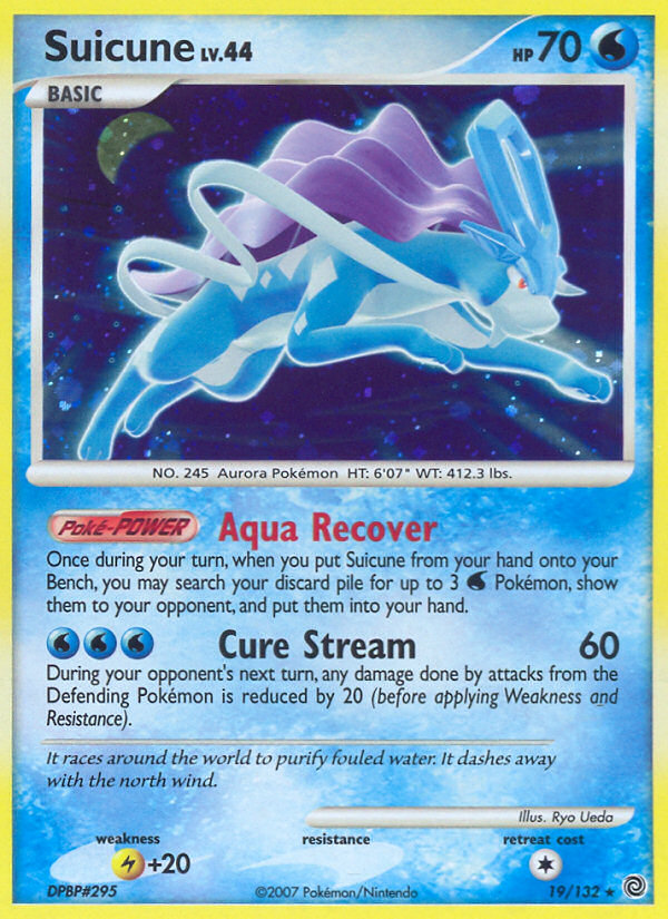 Suicune (19/132) [Diamond & Pearl: Secret Wonders] | Anubis Games and Hobby