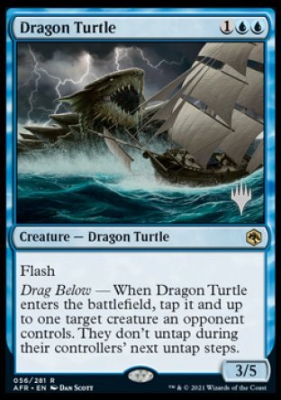 Dragon Turtle (Promo Pack) [Dungeons & Dragons: Adventures in the Forgotten Realms Promos] | Anubis Games and Hobby