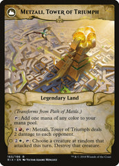 Path of Mettle // Metzali, Tower of Triumph [Rivals of Ixalan] | Anubis Games and Hobby