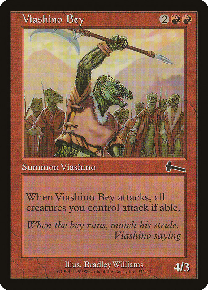 Viashino Bey [Urza's Legacy] | Anubis Games and Hobby