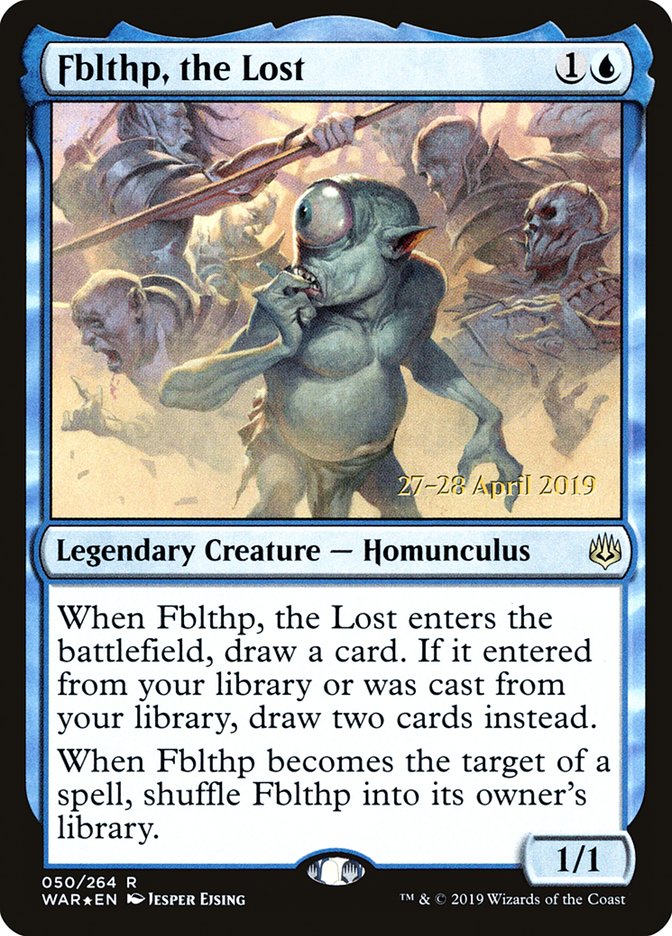 Fblthp, the Lost [War of the Spark Prerelease Promos] | Anubis Games and Hobby