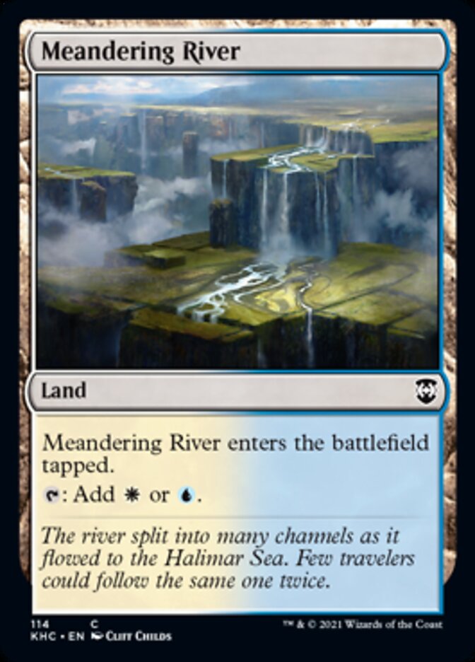 Meandering River [Kaldheim Commander] | Anubis Games and Hobby