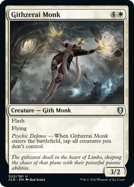 Githzerai Monk [Commander Legends: Battle for Baldur's Gate] | Anubis Games and Hobby