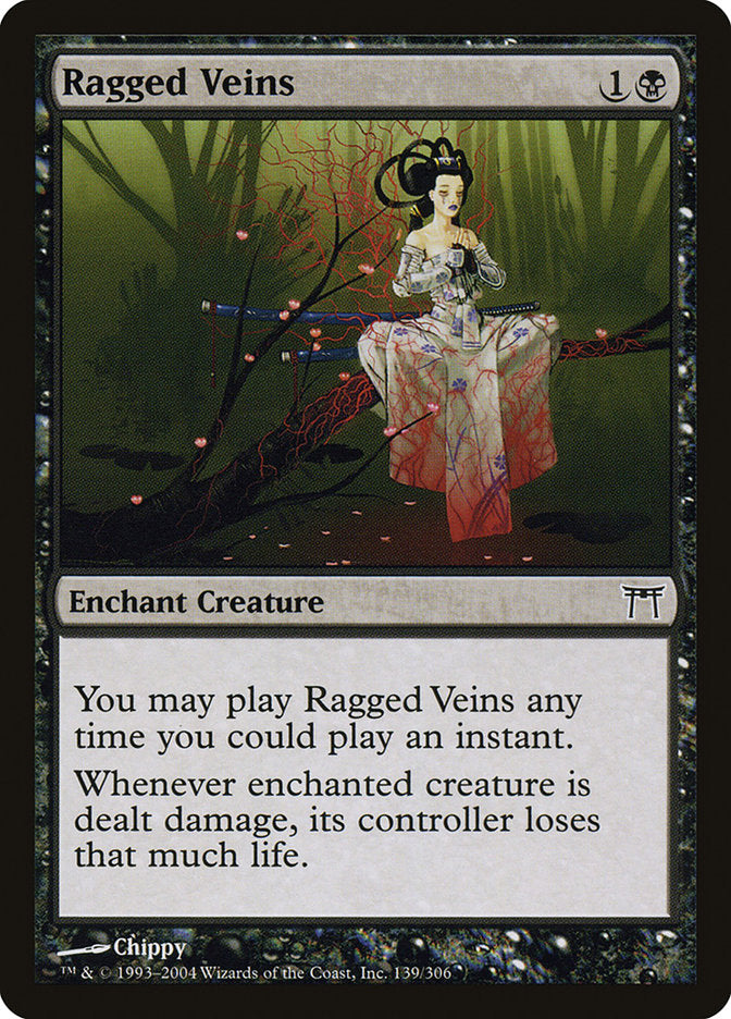 Ragged Veins [Champions of Kamigawa] | Anubis Games and Hobby