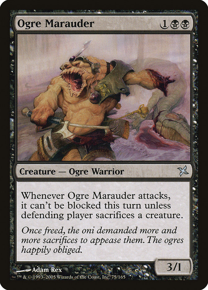 Ogre Marauder [Betrayers of Kamigawa] | Anubis Games and Hobby