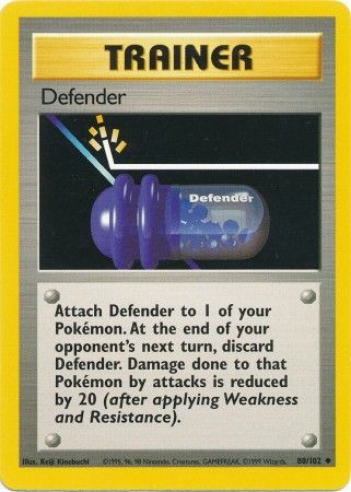 Defender (80/102) [Base Set Unlimited] | Anubis Games and Hobby