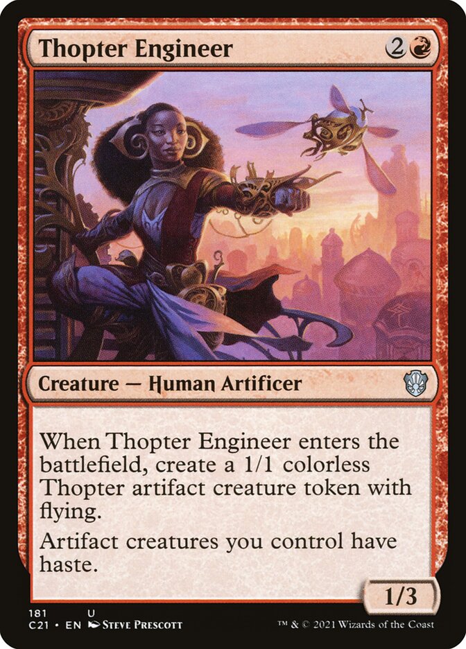 Thopter Engineer [Commander 2021] | Anubis Games and Hobby