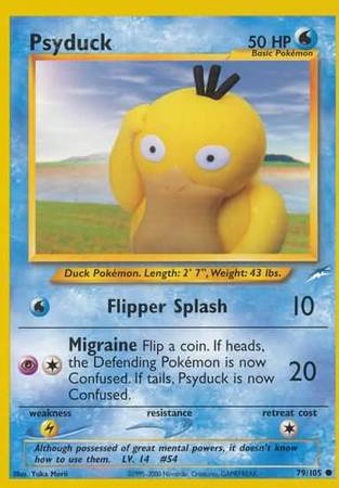 Psyduck (79/105) [Neo Destiny Unlimited] | Anubis Games and Hobby