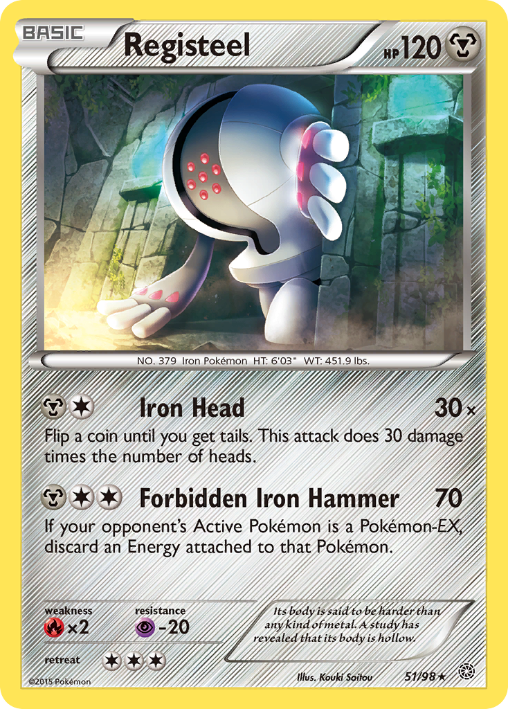 Registeel (51/98) [XY: Ancient Origins] | Anubis Games and Hobby