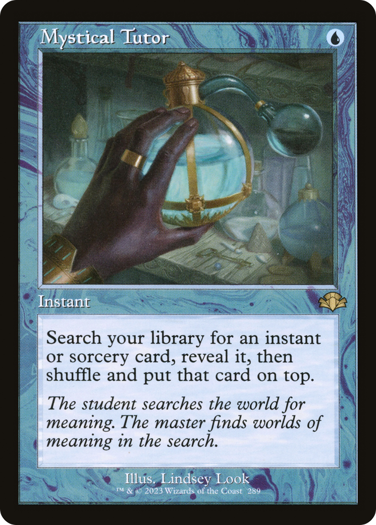 Mystical Tutor (Retro) [Dominaria Remastered] | Anubis Games and Hobby