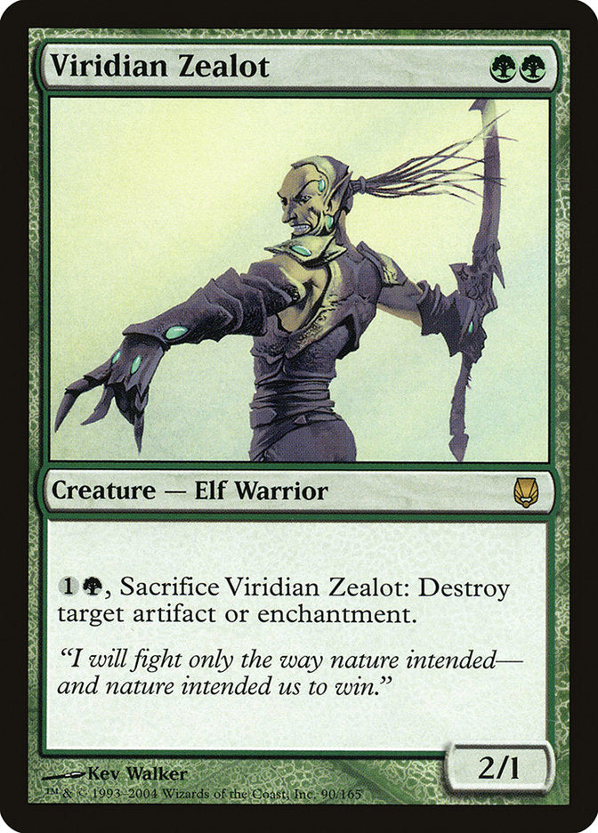 Viridian Zealot [Darksteel] | Anubis Games and Hobby