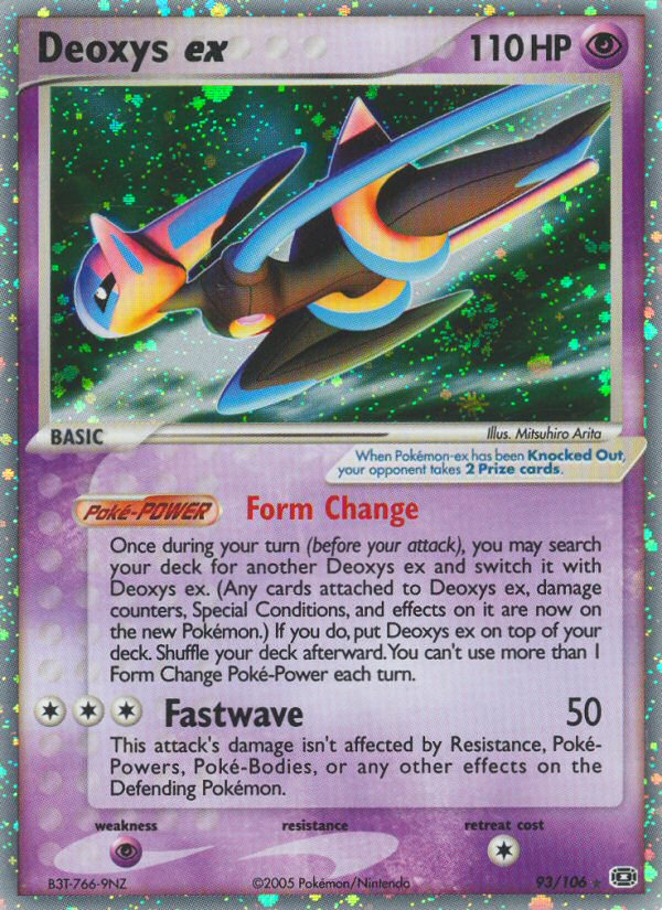 Deoxys ex (93/106) [EX: Emerald] | Anubis Games and Hobby