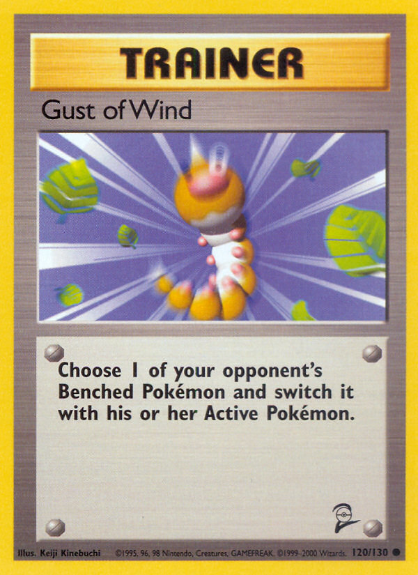 Gust of Wind (120/130) [Base Set 2] | Anubis Games and Hobby