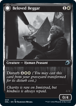 Beloved Beggar // Generous Soul [Innistrad: Double Feature] | Anubis Games and Hobby