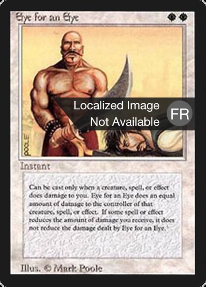 Eye for an Eye [Foreign Black Border] | Anubis Games and Hobby