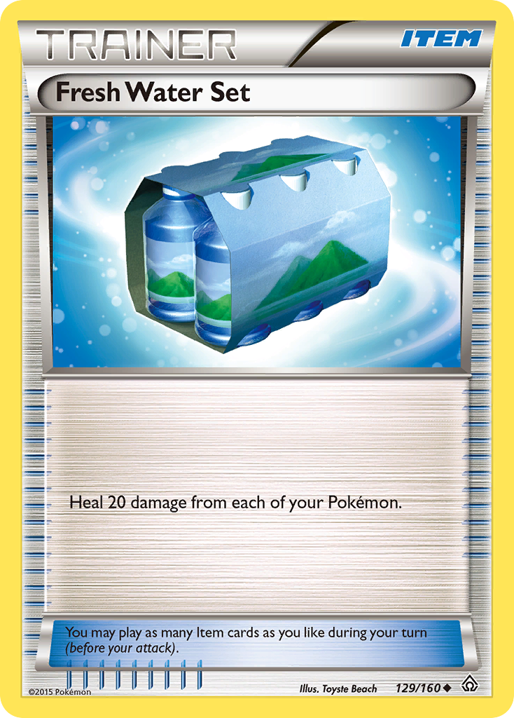 Fresh Water Set (129/160) [XY: Primal Clash] | Anubis Games and Hobby