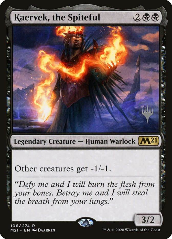 Kaervek, the Spiteful (Promo Pack) [Core Set 2021 Promos] | Anubis Games and Hobby