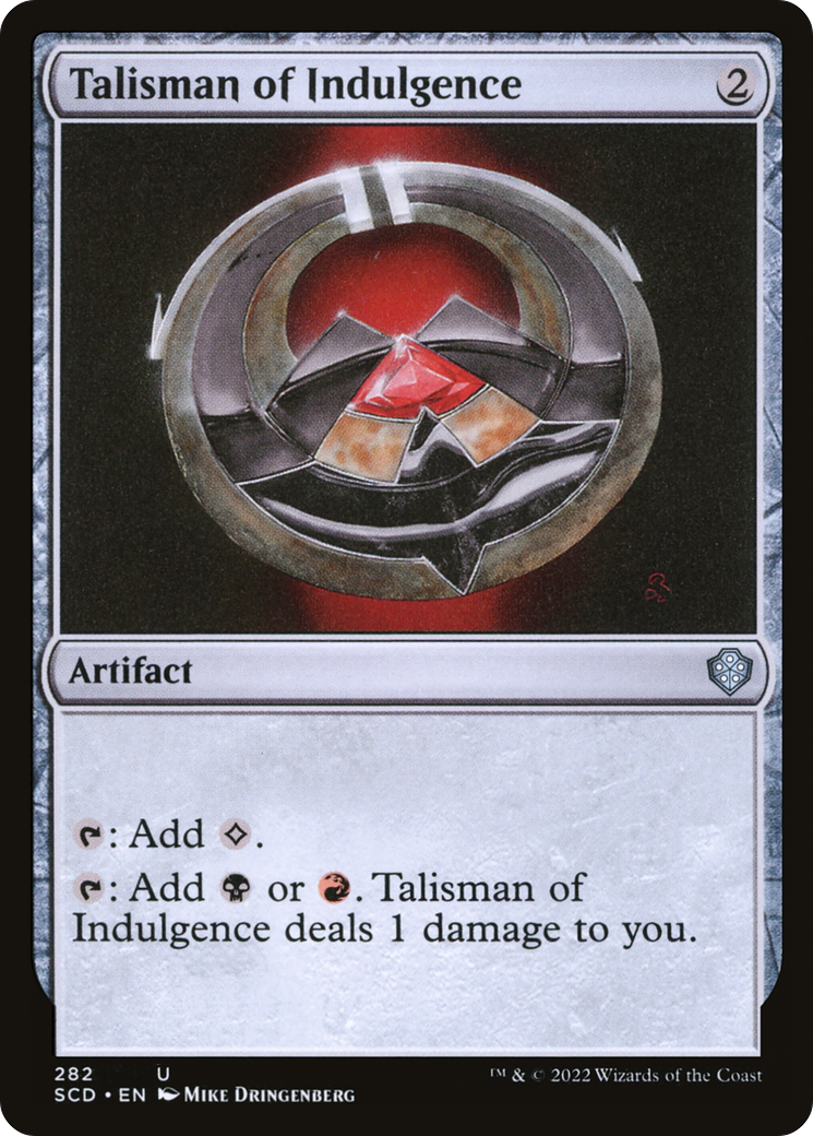 Talisman of Indulgence [Starter Commander Decks] | Anubis Games and Hobby