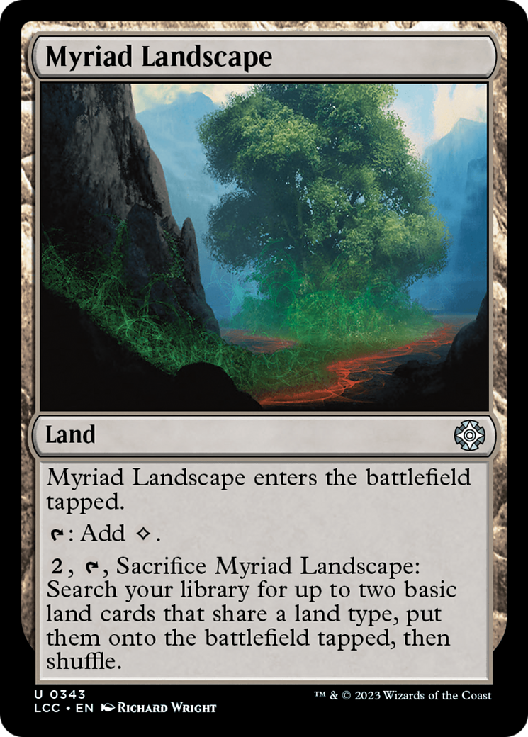 Myriad Landscape [The Lost Caverns of Ixalan Commander] | Anubis Games and Hobby