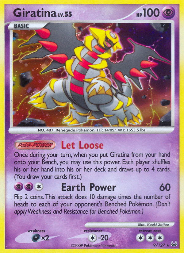 Giratina (9/127) [Platinum: Base Set] | Anubis Games and Hobby