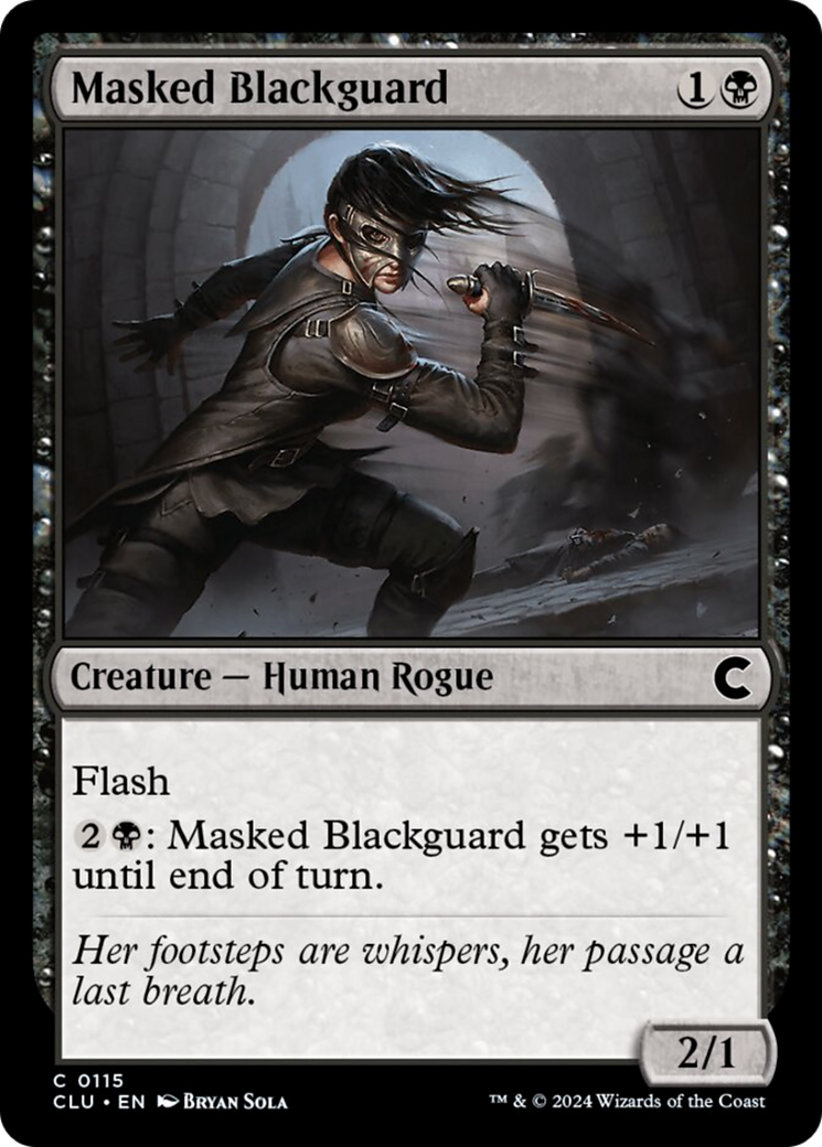 Masked Blackguard [Ravnica: Clue Edition] | Anubis Games and Hobby