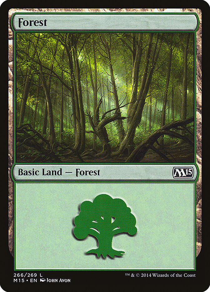 Forest (266) [Magic 2015] | Anubis Games and Hobby