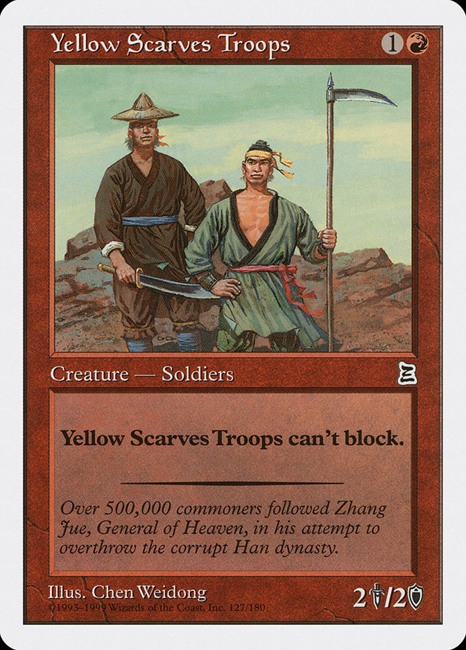 Yellow Scarves Troops [Portal Three Kingdoms] | Anubis Games and Hobby