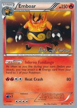 Emboar (20/114) (Twinboar - David Cohen) [World Championships 2011] | Anubis Games and Hobby