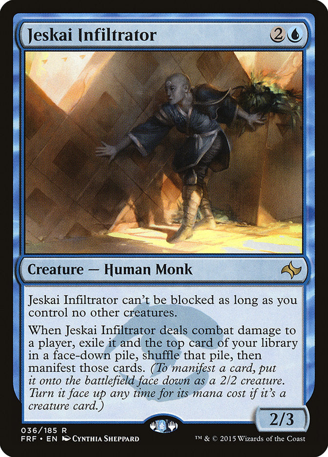 Jeskai Infiltrator [Fate Reforged] | Anubis Games and Hobby