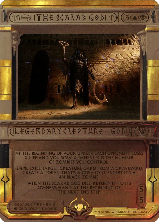 The Scarab God (Invocation) [Amonkhet Invocations] | Anubis Games and Hobby