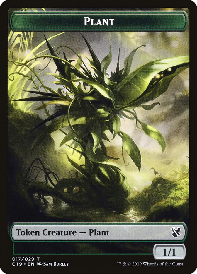 Plant Token [Commander 2019 Tokens] | Anubis Games and Hobby