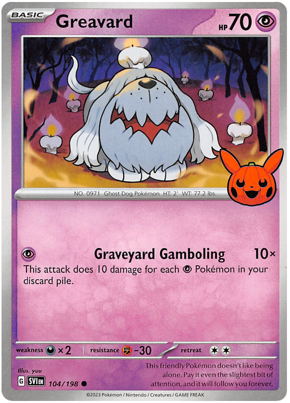 Greavard (104/198) [Trick or Trade 2023] | Anubis Games and Hobby