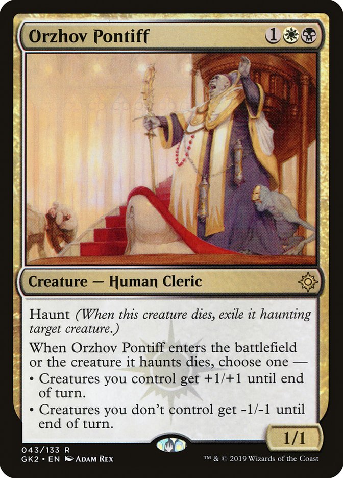 Orzhov Pontiff [Ravnica Allegiance Guild Kit] | Anubis Games and Hobby