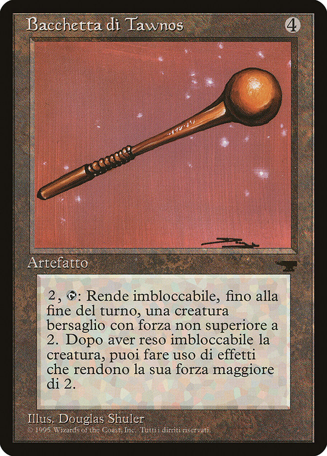 Tawnos's Wand (Italian) - "Bacchetta di Tawnos" [Rinascimento] | Anubis Games and Hobby