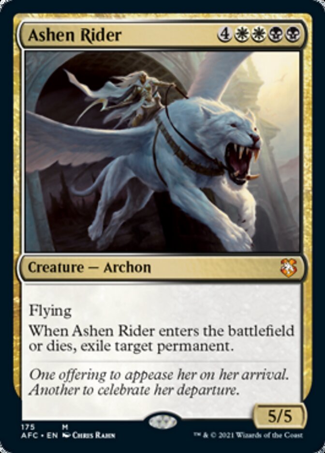 Ashen Rider [Dungeons & Dragons: Adventures in the Forgotten Realms Commander] | Anubis Games and Hobby