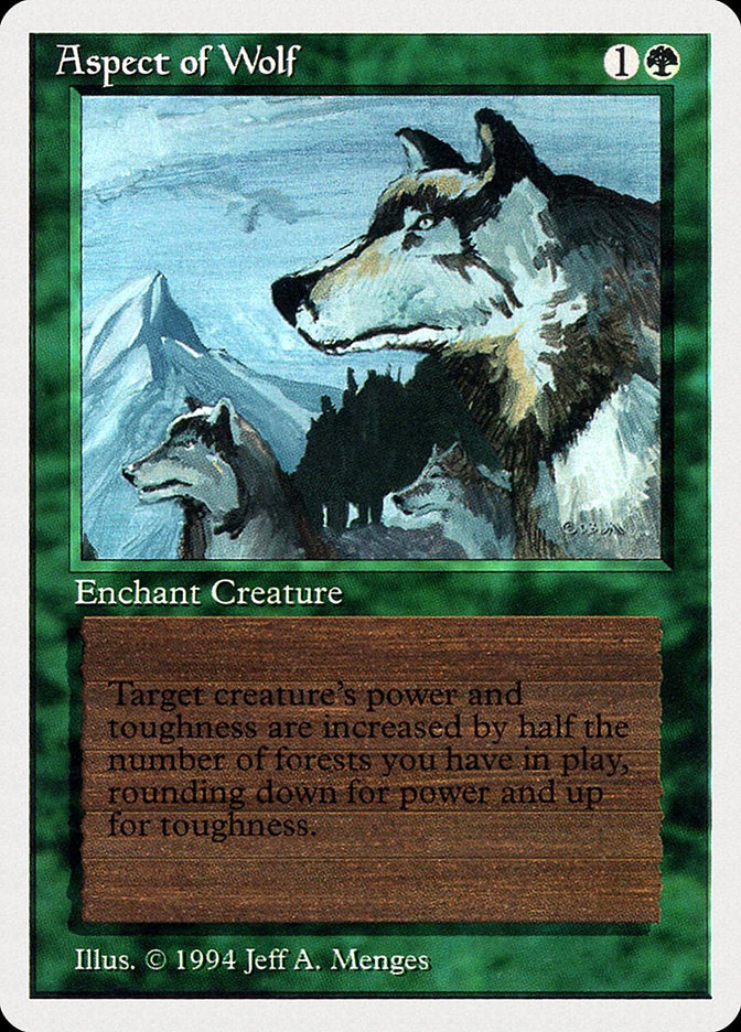 Aspect of Wolf [Summer Magic / Edgar] | Anubis Games and Hobby