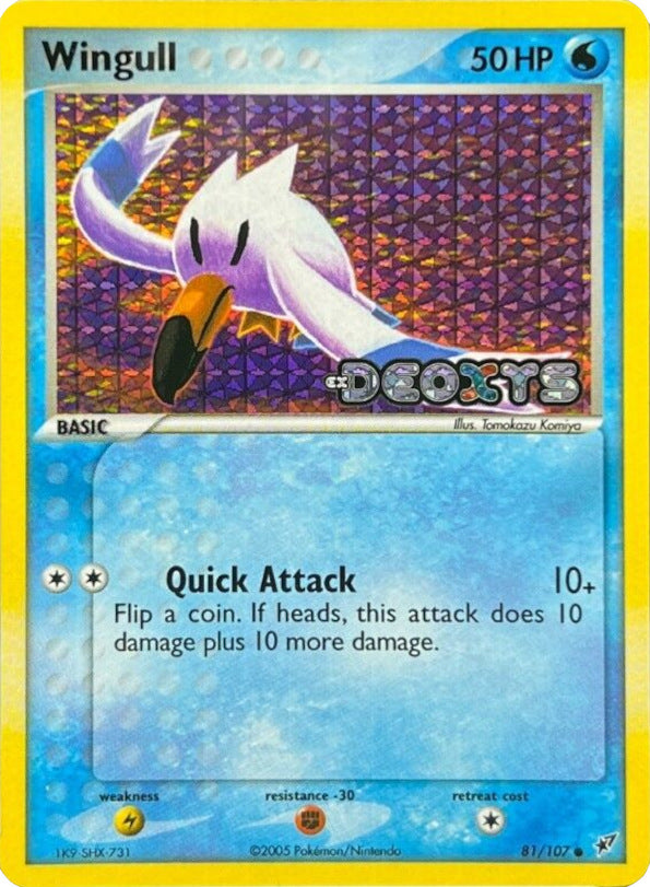 Wingull (81/107) (Stamped) [EX: Deoxys] | Anubis Games and Hobby