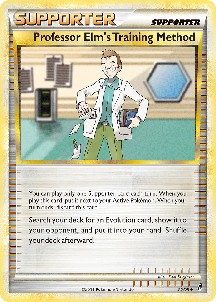 Professor Elm's Training Method (82/95) [HeartGold & SoulSilver: Call of Legends] | Anubis Games and Hobby