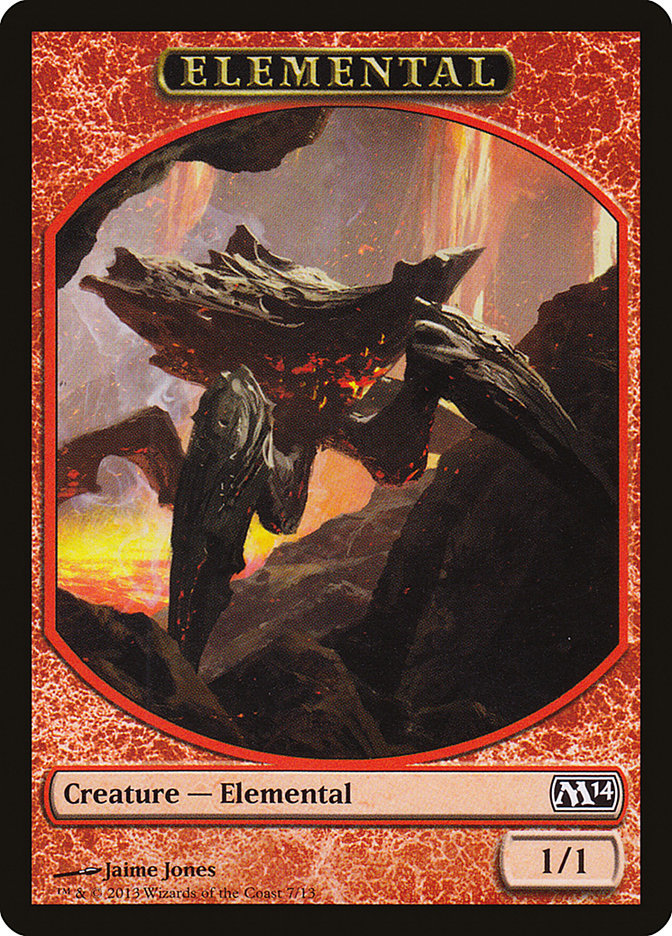 Elemental Token (7/13) [Magic 2014 Tokens] | Anubis Games and Hobby