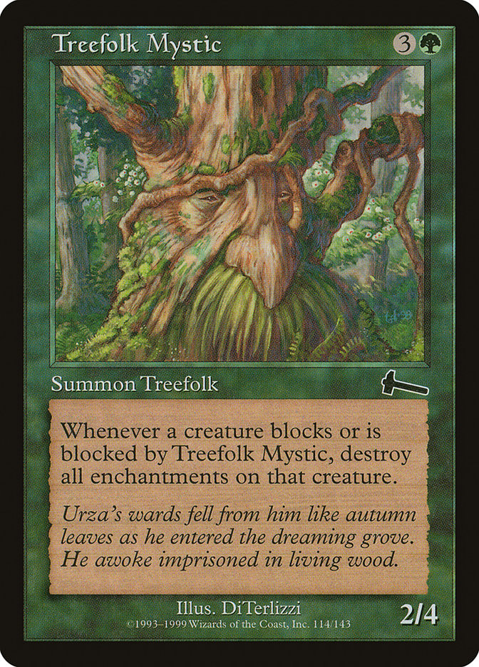 Treefolk Mystic [Urza's Legacy] | Anubis Games and Hobby