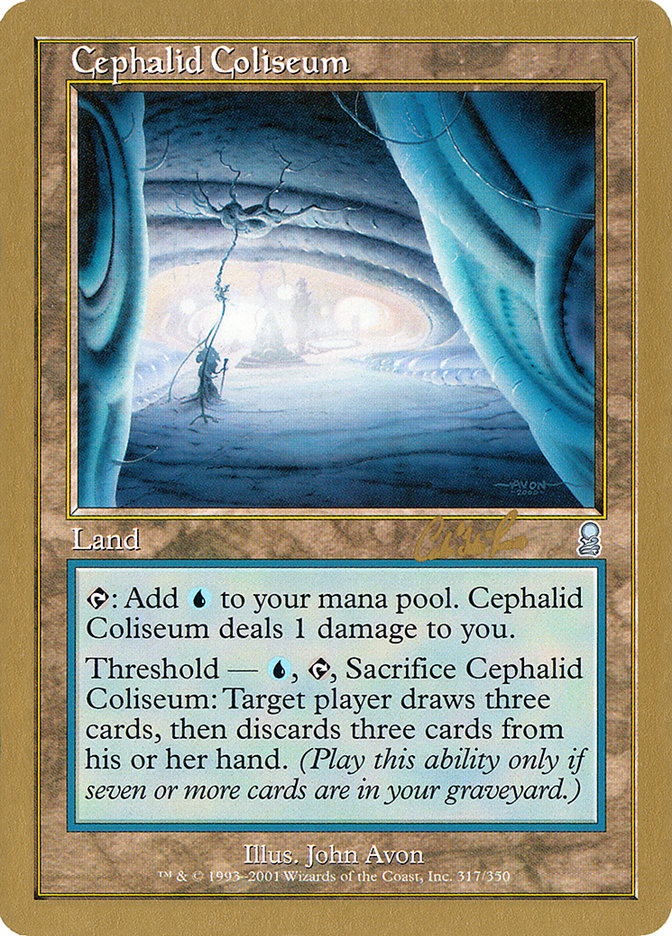 Cephalid Coliseum (Carlos Romao) [World Championship Decks 2002] | Anubis Games and Hobby