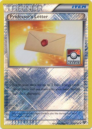 Professor's Letter (123/146) (League Promo) [XY: Base Set] | Anubis Games and Hobby