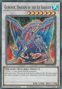 Gungnir, Dragon of the Ice Barrier [SDFC-EN044] Super Rare | Anubis Games and Hobby