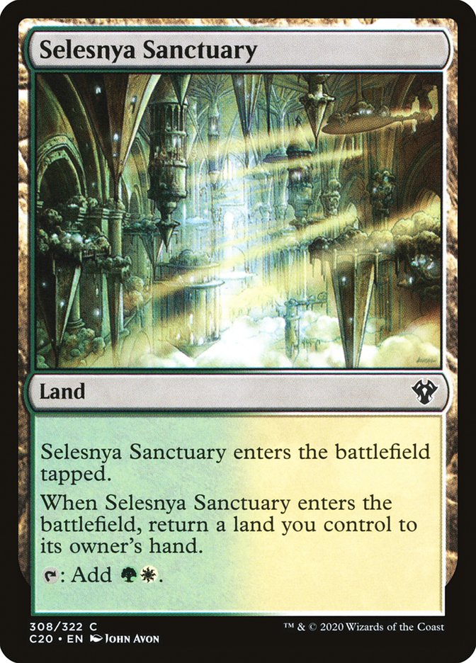 Selesnya Sanctuary [Commander 2020] | Anubis Games and Hobby