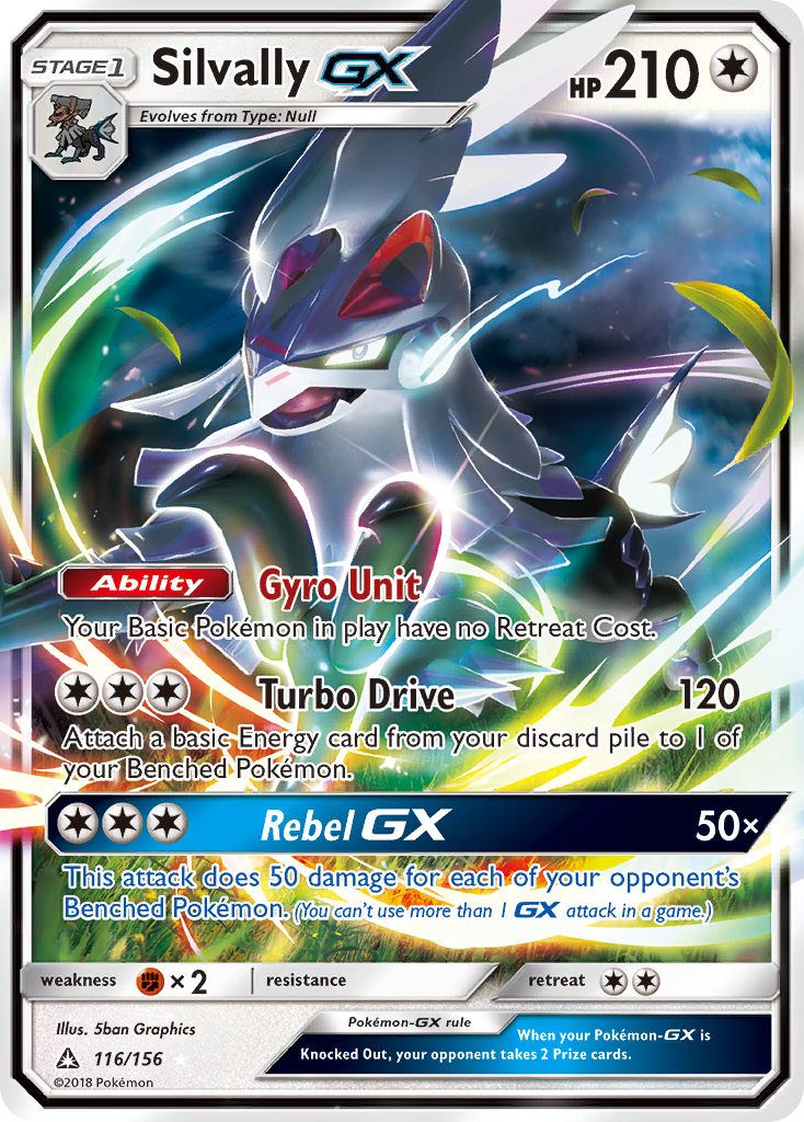 Silvally GX (116/156) [Sun & Moon: Ultra Prism] | Anubis Games and Hobby